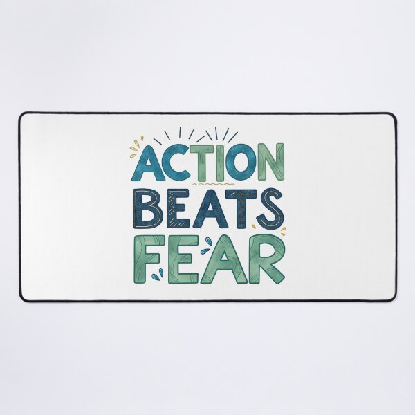 Item preview, Action beats fear designed and sold by nimmitrends.