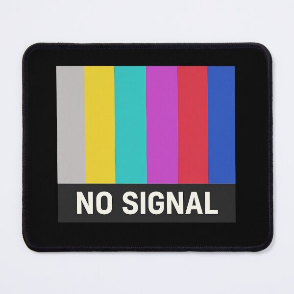 Item preview, NO SIGNAL – Color Bars Retro Aesthetic designed and sold by Nuvijo.