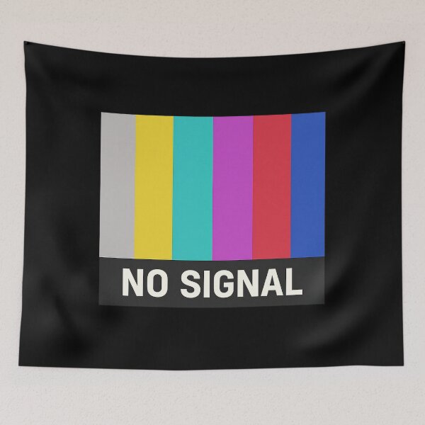 Item preview, NO SIGNAL – Color Bars Retro Aesthetic designed and sold by Nuvijo.