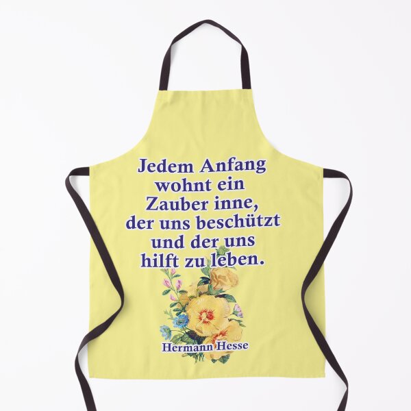 Artikelvorschau, Jedem Anfang wohnt ein Zauber inne, Hermann Hesse entworfen und verkauft von Mauswohn.