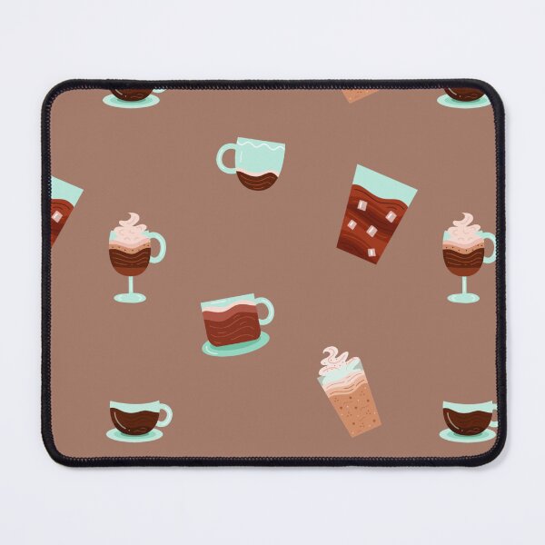 Item preview, Mocha Mousse Pattern Illustration – Soft Brown Warm Tones designed and sold by ViDESIGN-Vita.