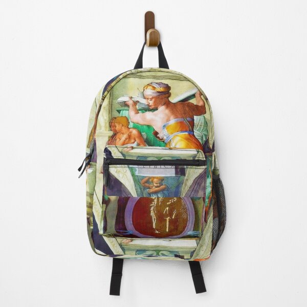 Item preview,  Michelangelo Buonarroti's Libyan Sibyles) famous painting. Digitally enhanced by WatermarkNZ Press designed and sold by CristalleLisa.