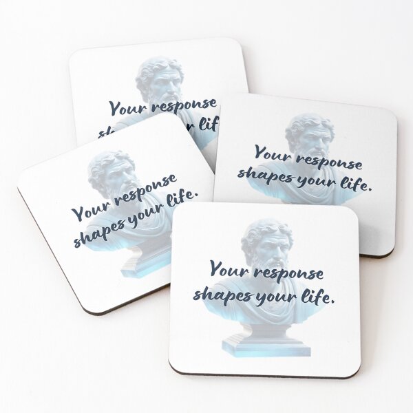 Item preview, Your response shapes your life by Stoic Philosopher Epictetus  designed and sold by LexaArtworks.