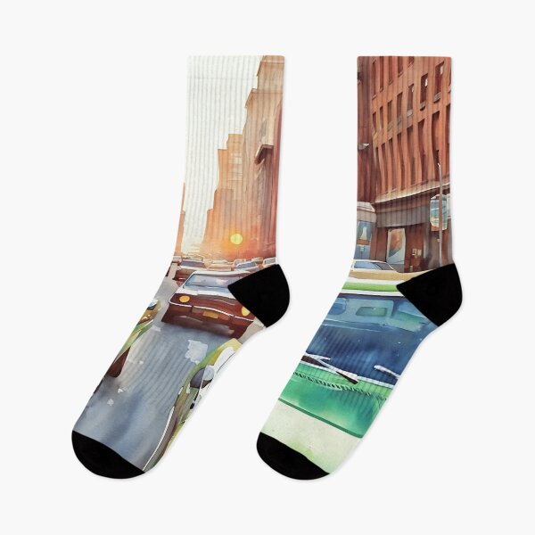 Item preview, Sunset Scramble designed and sold by RCWatercolours.
