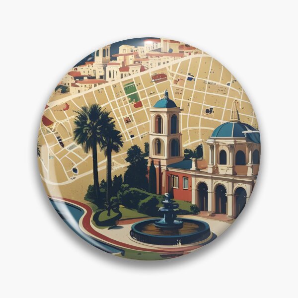 Item preview, Santa Clara California 1950s USA Vintage Travel Tourism  designed and sold by TravelersGems.