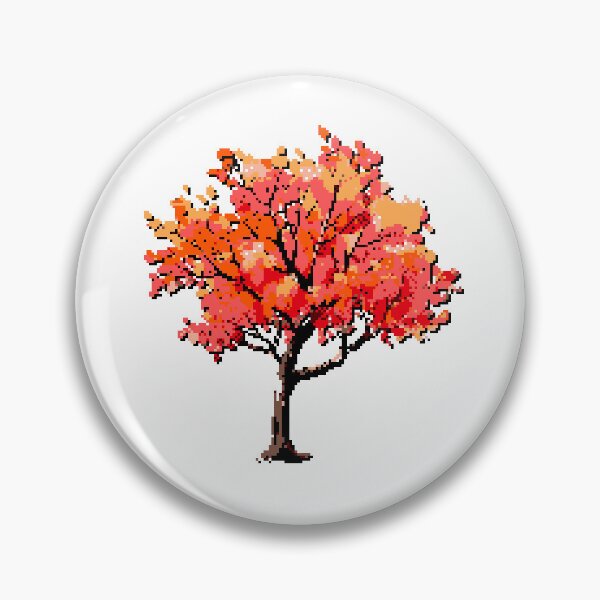 Item preview, Red Maple Tree Pixel designed and sold by JalenPickford.