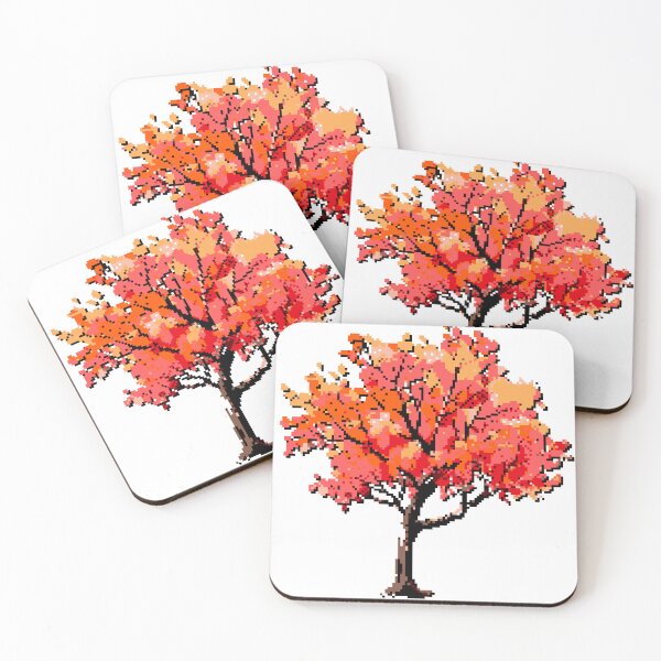 Item preview, Red Maple Tree Pixel designed and sold by JalenPickford.