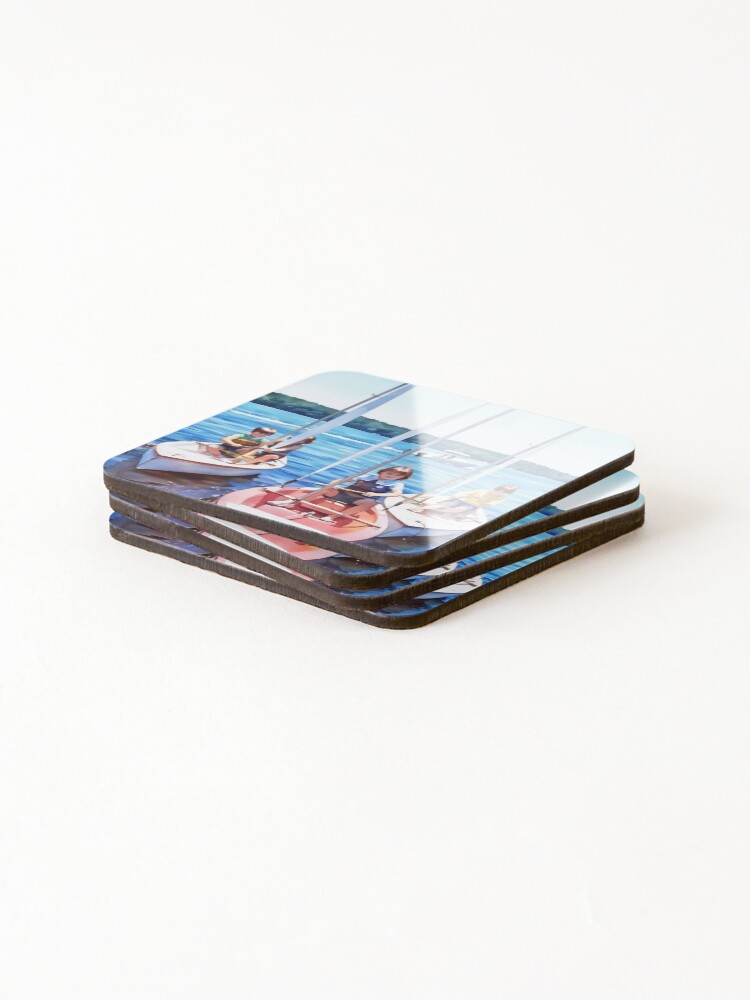 Thumbnail 4 of 5, Coasters (Set of 4), Learning the Ropes designed and sold by RCWatercolours.