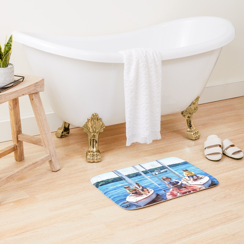 Item preview, Bath Mat designed and sold by RCWatercolours.