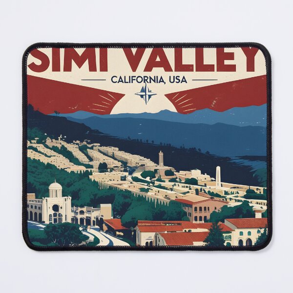 Item preview, Simi Valley California 1950s USA Vintage Travel Tourism designed and sold by TravelersGems.