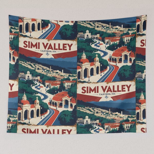 Item preview, Simi Valley California 1950s USA Vintage Travel Tourism  designed and sold by TravelersGems.