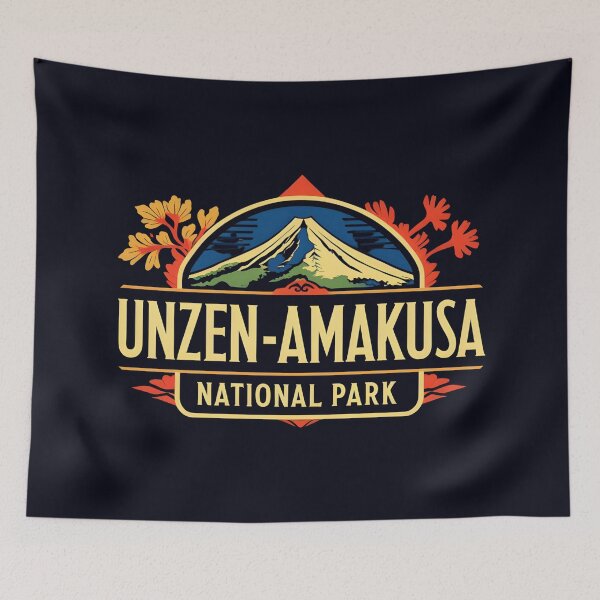 Item preview, Unzen-Amakusa National Park designed and sold by GoodOldVintage.