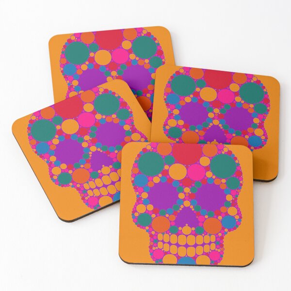 Item preview, Colorful skull designed and sold by Javier Arizabalo Garcia.