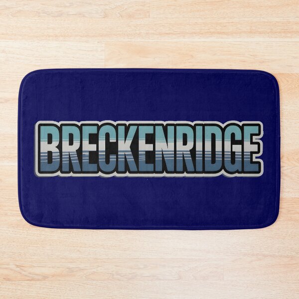 Item preview, Breckenridge Ski Resort Sticker – Bold Retro Colorado Ski Souvenir designed and sold by tokyojeff.