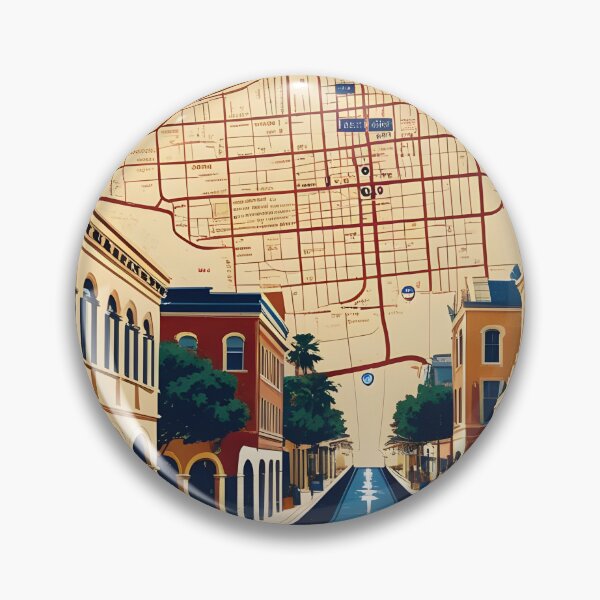 Item preview, Stockton California 1950s USA Vintage Travel Tourism  designed and sold by TravelersGems.