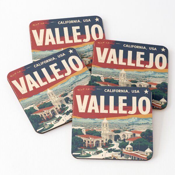 Item preview, Vallejo California 1950s USA Vintage Travel Tourism  designed and sold by TravelersGems.