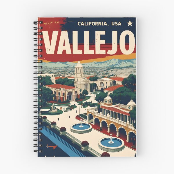 Item preview, Vallejo California 1950s USA Vintage Travel Tourism  designed and sold by TravelersGems.