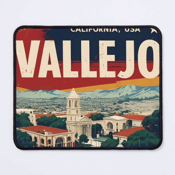 Item preview, Vallejo California 1950s USA Vintage Travel Tourism designed and sold by TravelersGems.