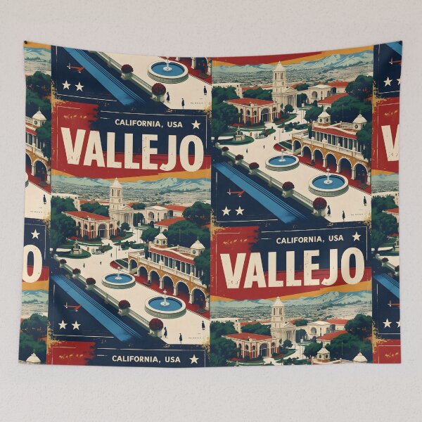 Item preview, Vallejo California 1950s USA Vintage Travel Tourism  designed and sold by TravelersGems.