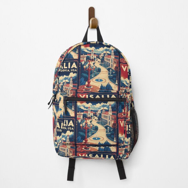 Item preview, Visalia California 1950s USA Vintage Travel Tourism  designed and sold by TravelersGems.