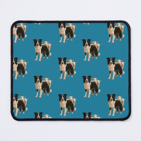 Item preview, Herding Dog – Photorealistic Border Collie with Sheep Design designed and sold by © Zenscape Studio 2025.