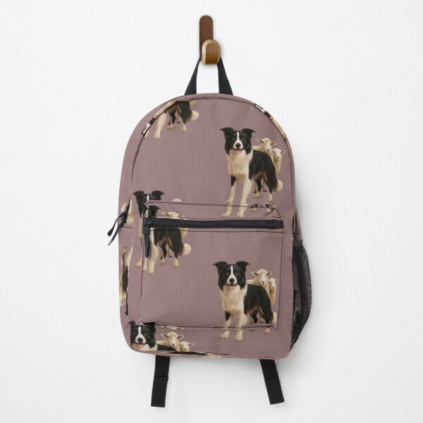 Item preview, Herding Dog – Photorealistic Border Collie with Sheep Design designed and sold by © Zenscape Studio 2025.