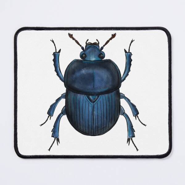 Item preview, blue dung beetle designed and sold by pleasediana.