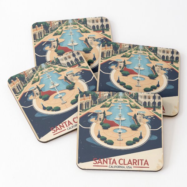 Item preview, Santa Clarita California 1950s USA Vintage Travel Tourism  designed and sold by TravelersGems.