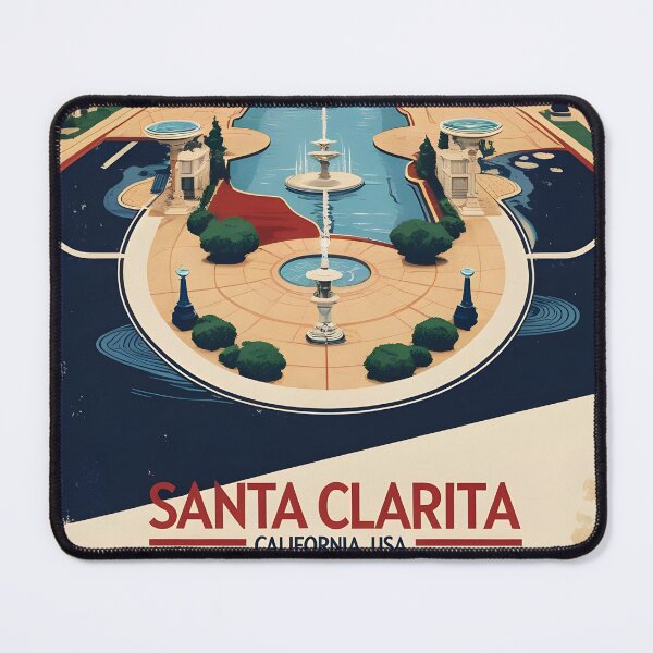 Item preview, Santa Clarita California 1950s USA Vintage Travel Tourism designed and sold by TravelersGems.
