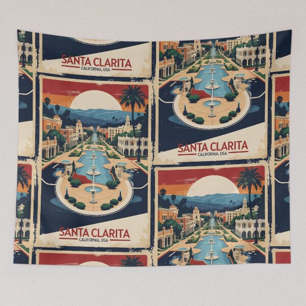 Item preview, Santa Clarita California 1950s USA Vintage Travel Tourism  designed and sold by TravelersGems.