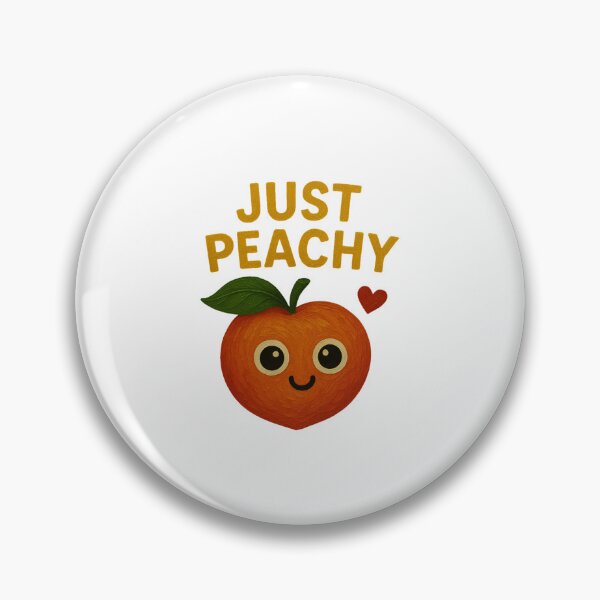 Artikelvorschau, Just Peachy – Süßer Pfirsich mit Lächeln entworfen und verkauft von Liv Solara.