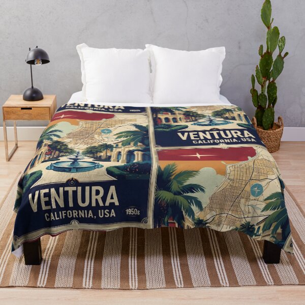 Item preview, Turismo vintage en Ventura, California, años 50, EE. UU. designed and sold by TravelersGems.
