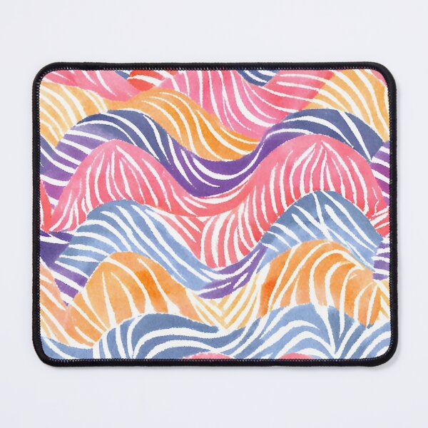 Item preview, Dream Patterns 8 Colorstream Mirage - Vibrant Watercolor Wave Pattern designed and sold by K1ndo.