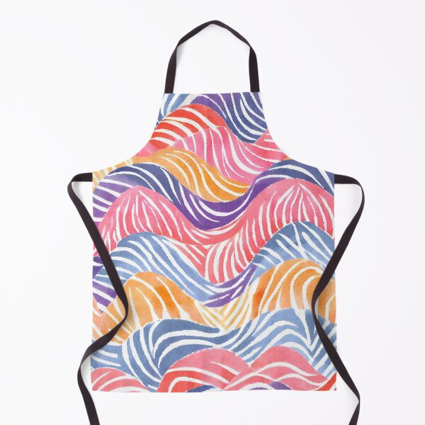 Item preview, Dream Patterns 8 Colorstream Mirage - Vibrant Watercolor Wave Pattern designed and sold by K1ndo.