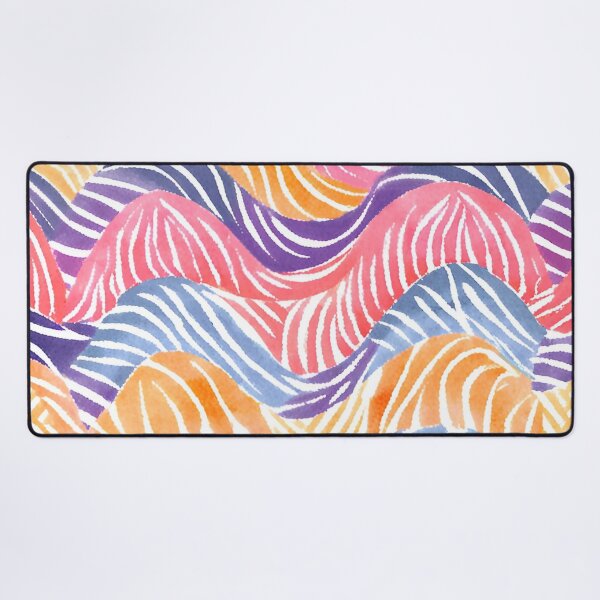 Item preview, Dream Patterns 8 Colorstream Mirage - Vibrant Watercolor Wave Pattern designed and sold by K1ndo.