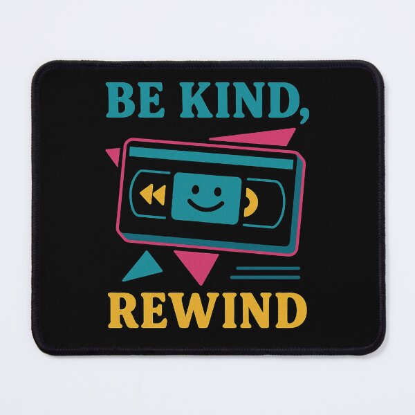 Item preview, Be Kind, Rewind – Retro VHS Nostalgia Design designed and sold by Seb-Art-Odyssey.
