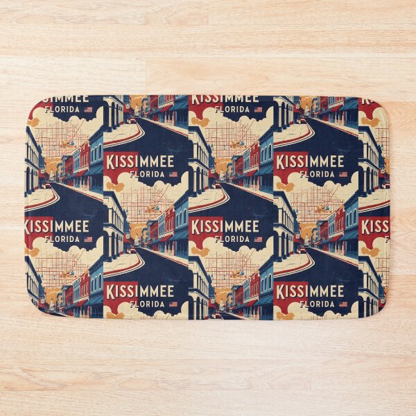 Item preview, Kissimmee Florida 1950s USA Vintage Travel Tourism designed and sold by TravelersGems.