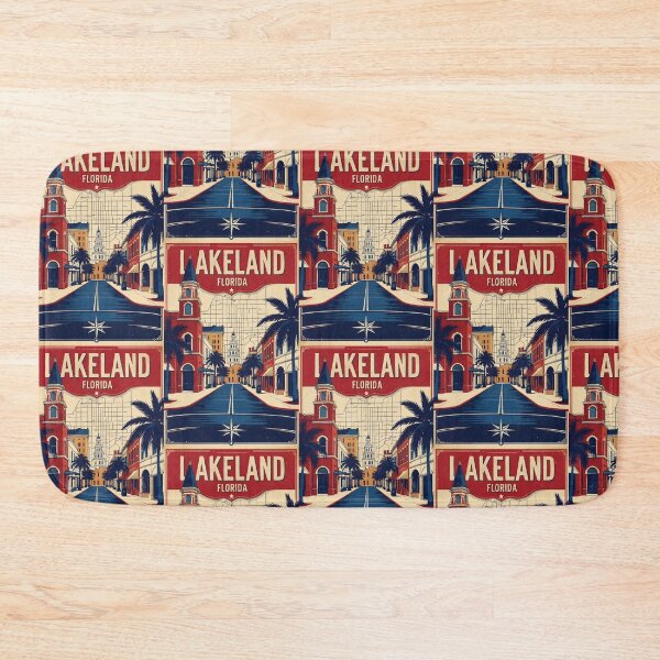 Item preview, Lakeland Florida 1950s USA Vintage Travel Tourism designed and sold by TravelersGems.