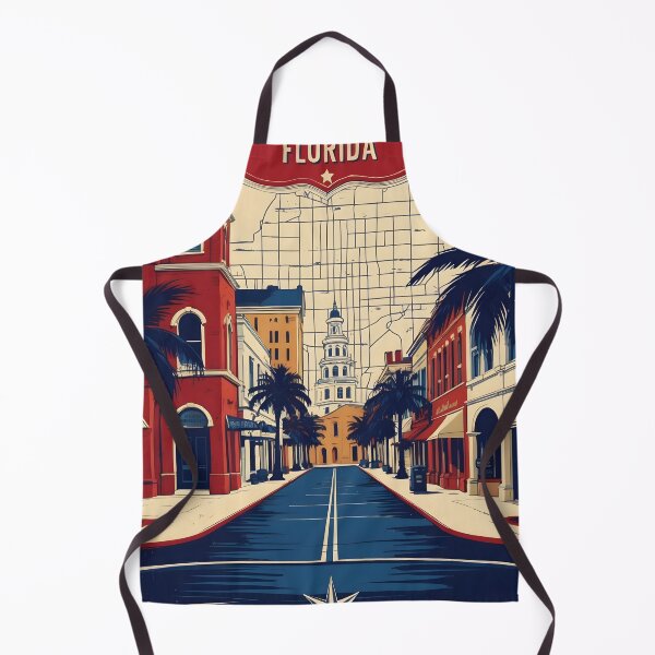 Item preview, Lakeland Florida 1950s USA Vintage Travel Tourism designed and sold by TravelersGems.