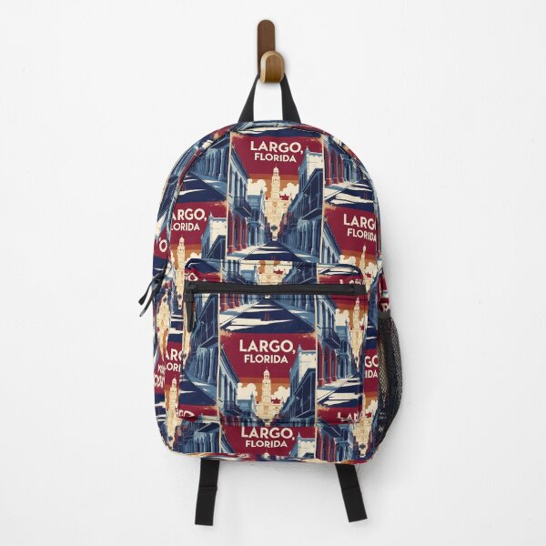 Item preview, Largo Florida 1950s USA Vintage Travel Tourism designed and sold by TravelersGems.