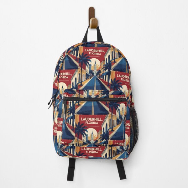 Item preview, Lauderhill Florida 1950s USA Vintage Travel Tourism designed and sold by TravelersGems.