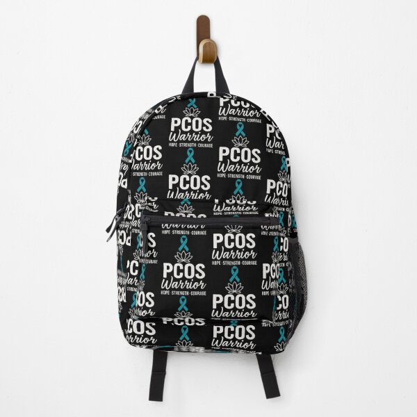 Item preview, PCOS Warrior Support Design – Hope Strength Courage designed and sold by BunBuntheDog-.