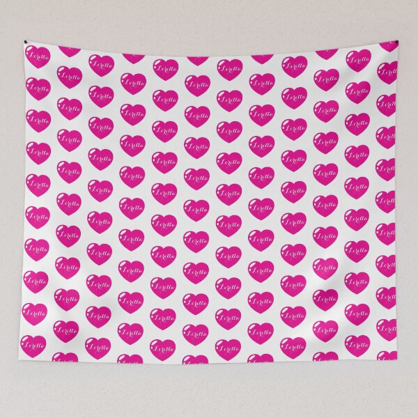 Item preview, Loretta Name with hot pink Heart  designed and sold by Monika Howarth.