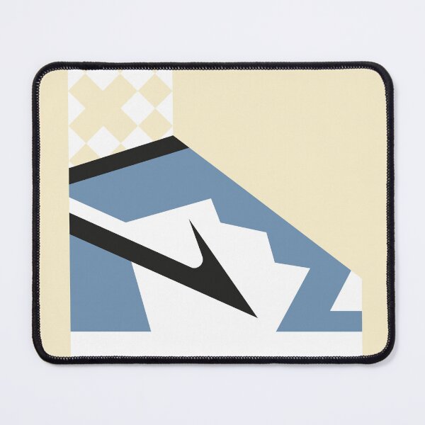 Item preview, Minimalist Jordan 1 UNC Blue Sneaker Art designed and sold by kacperartdesign.