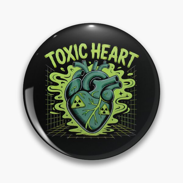 Item preview, Toxic heart designed and sold by SidTastic .