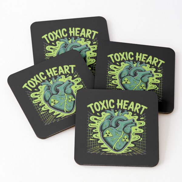 Item preview, Toxic heart designed and sold by SidTastic .