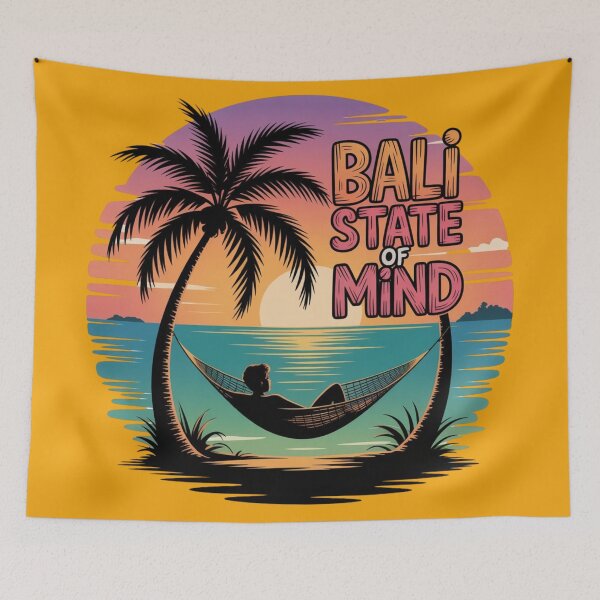 Item preview, Bali Indonesia Vibes – Bali State of Mind Tropical Sunset Design designed and sold by Timeless Design.