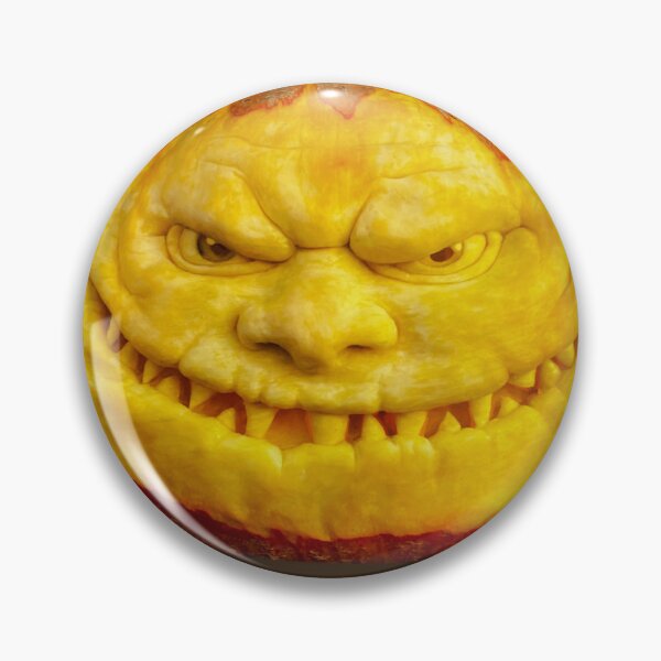 Item preview, giant pumpkin monster carving designed and sold by Jilles Creative Studio.