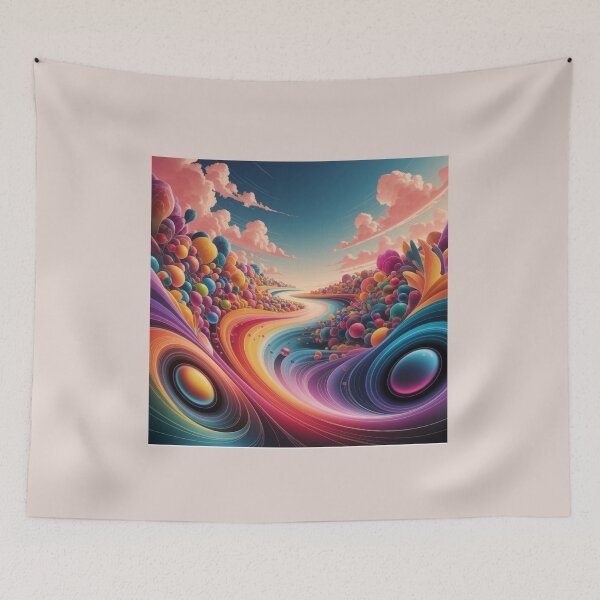 Item preview, MAGICAL COLOR OF SURREAL LANDSCAPE designed and sold by Catalina Kate.