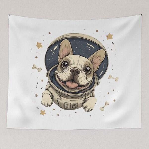 Item preview, French Bulldog Astronaut Dog designed and sold by Blurbean.